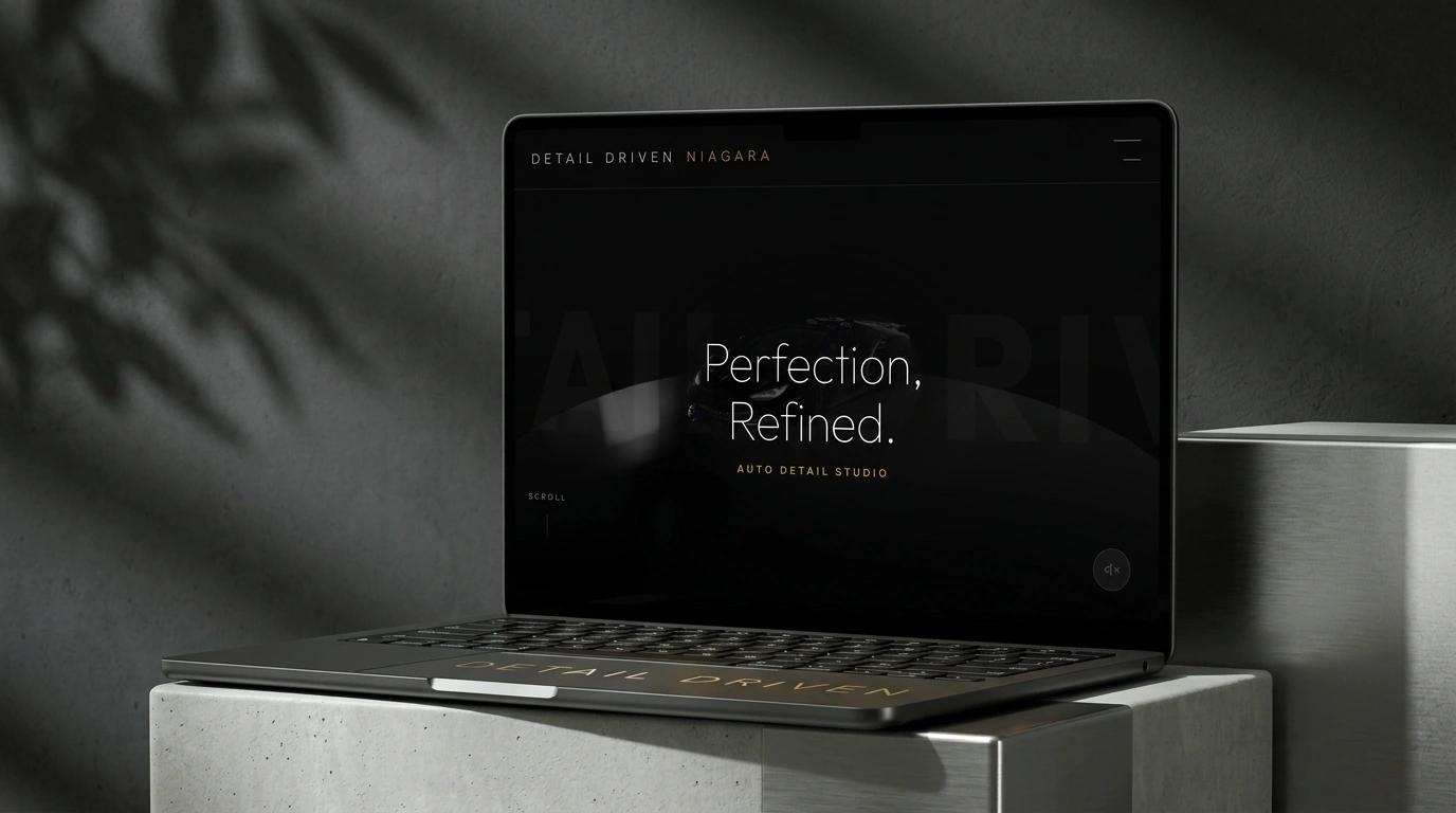 Detail Driven automotive service site